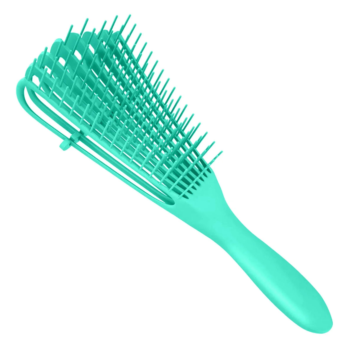 Hair Brush, Detangling Brush for Afro America/African Hair Textured 3a to 4c Kinky Wavy/Curly/Coily/Wet/Dry/Oil/Thick/Long Hair, Knots Detangler Scalp Massage Comb (2 pcs, Blue-Blue)