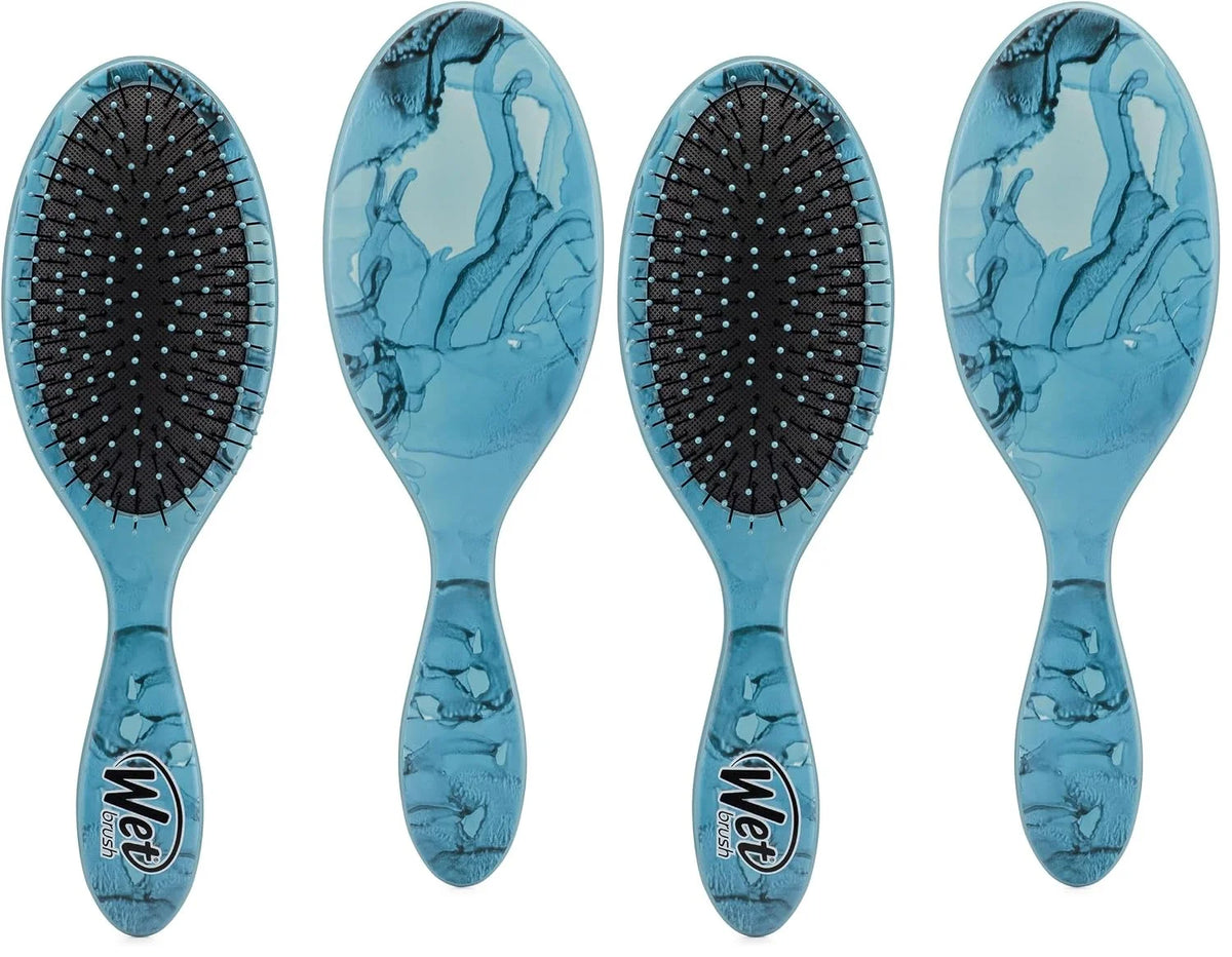 Wet Brush Original Detangler Hair Brush, Arctic Blue - All Hair Types - Ultra-Soft IntelliFlex Detangler Bristles Glide Through Tangles with Ease - Pain-Free Comb for Men & Women