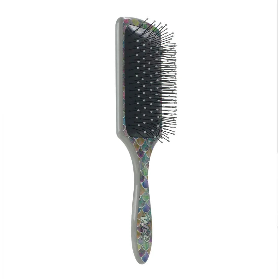 Wet Brush Paddle Detangler Hair Brush, Mermaid Tail - Ultra-Soft IntelliFlex Bristles with AquaVent Design - Spread Hair Treatments Evenly - Pain-Free Hair Brush For Women, Men, Wet And Dry Hair