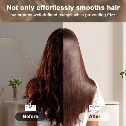 Natural Boar Bristle Hair Brush for Fine Hair - A Great Gift