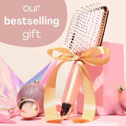 Lily England Paddle Hairbrush for Women - Blow-Drying Hair Brush, Rose