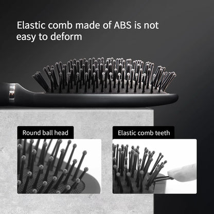 Purple Square Paddle Hair Brush for Women Men's Thin,Short,Thick,Long Hair