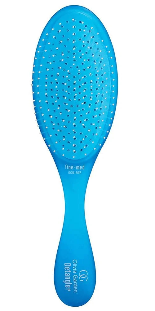 Olivia Garden Aurora Detangler Brush for Wet and Dry Fine to Medium Hair - Detangling Brush for Women, Men, Kids
