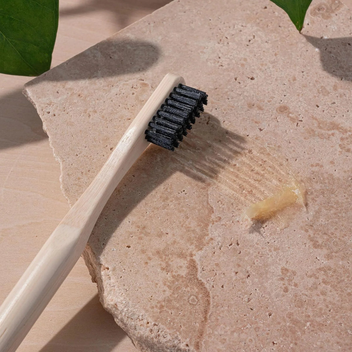 EcoTools Slick Back Hairbrush, Small Brush for Ponytail or Bun, 1 Count