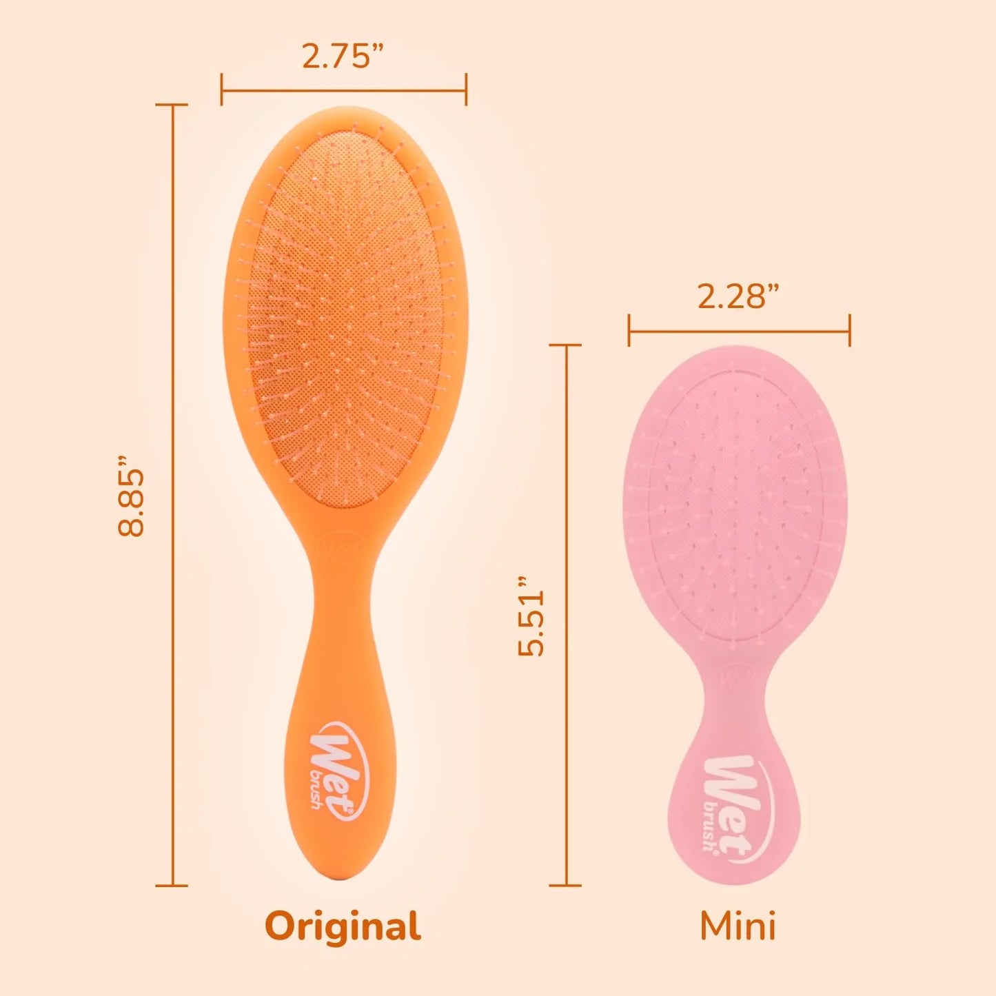 Wet Brush Original Detangler, Green Juice (Summer Quencher), Ultra-Soft IntelliFlex Bristles Glide Through Tangles, Detangling Hair Brush (Wet & Dry), Women & Men, Limited Edition