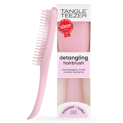 Tangle Teezer Ultimate Detangler Brush, Straight to Wavy, Millennial Pink
