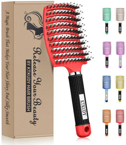 Detangling Brush for Women & Kids, Wet & Dry Hair, All Hair Types