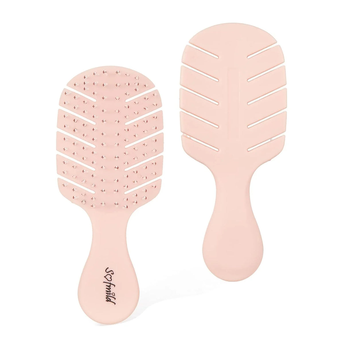 Hair Brush, Vented Paddle Detangle Brush, Purple