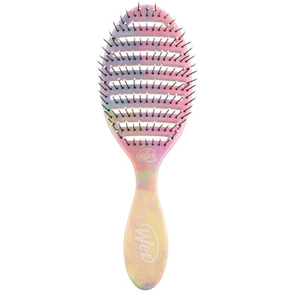 Wet Brush Speed Dry Hair Brush, Orange Crush (Summer Quencher) - Vented Design & Soft HeatFlex Bristles Are Blow Dry Safe - Ergonomic Handle Manages Tangles - Pain-Free Hair Accessories