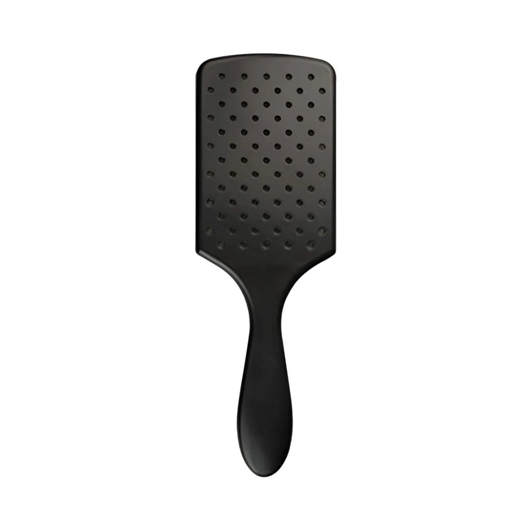 Wet Brush Refresh and Extend Paddle Detangler, Black, Detangling Brush with Infused Charcoal Ultra-Soft IntelliFlex Bristles For All Hair Types, Removes Dirt, Excess Oils & Impurities