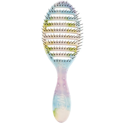 Wet Brush Speed Dry Hair Brush, Orange Crush (Summer Quencher) - Vented Design & Soft HeatFlex Bristles Are Blow Dry Safe - Ergonomic Handle Manages Tangles - Pain-Free Hair Accessories