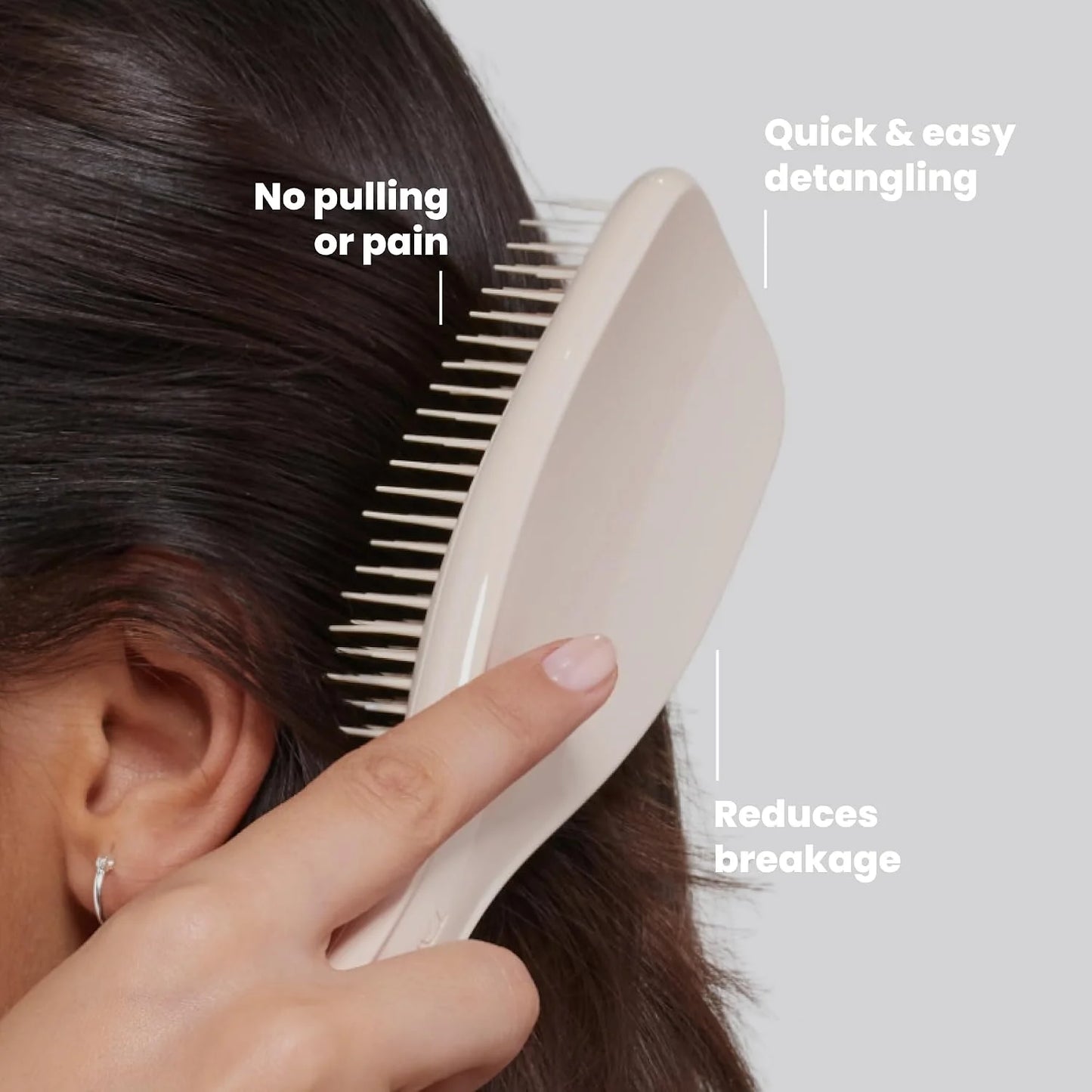 Tangle Teezer Ultimate Detangler Brush, Straight to Wavy, Millennial Pink
