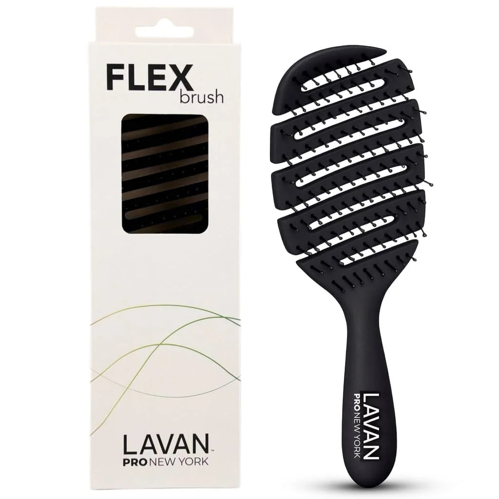 Flex Detangling Hair Brush (BABY BLUE)
