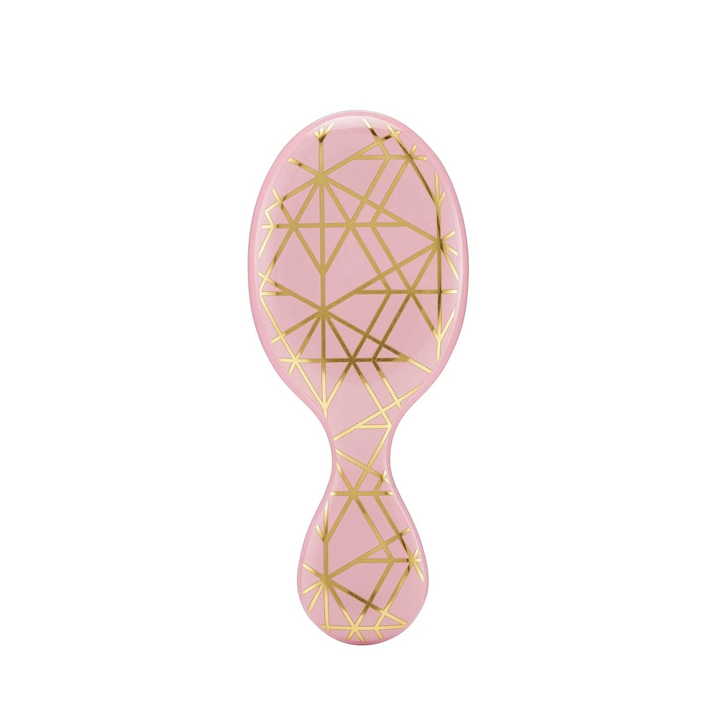 Wet Brush Mini Detangler Hair Brush - Jade Geo, Detangling Travel Hairbrush, Ultra-Soft IntelliFlex Bristles Glide Through Tangles with Ease, Pain-Free, All Hair Types