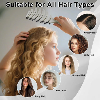 Natural Boar Bristle Hair Brush for Fine Hair - A Great Gift