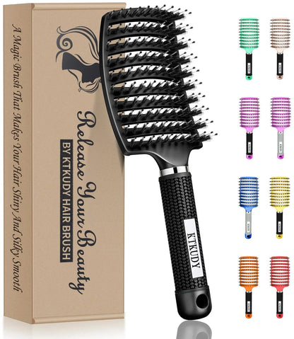 Detangling Brush for Women & Kids, Wet & Dry Hair, All Hair Types