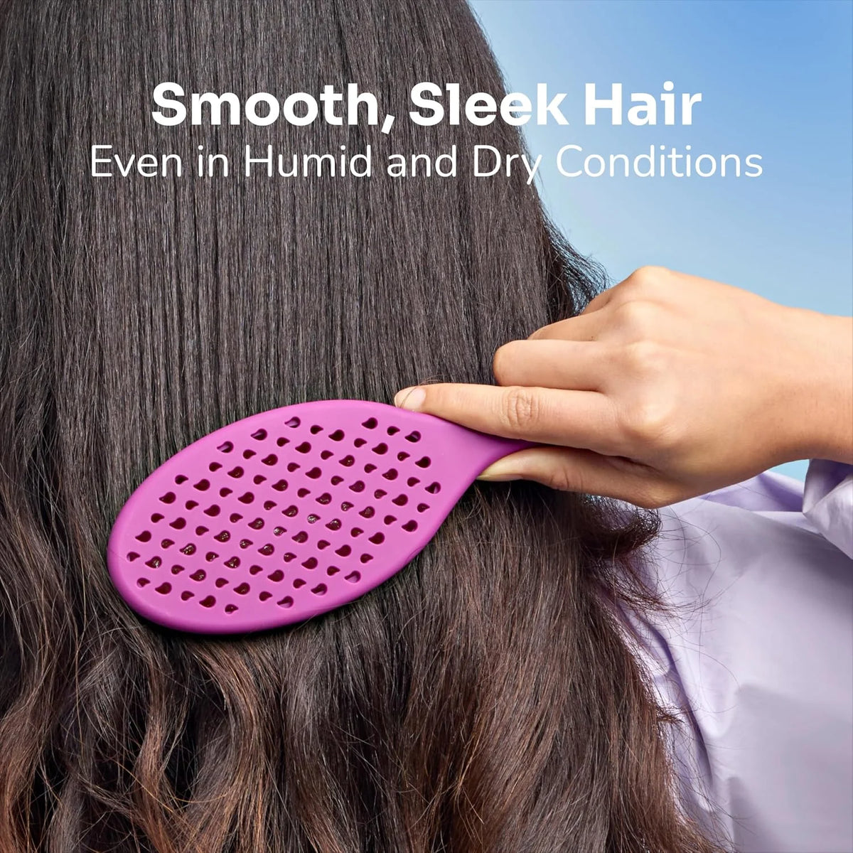 Wet Brush Frizz-Free Detangler Brush with Ionic Technology, Pink, Provides Frizz Control, Reduces Static, and Smooths All Hair Types, Best For Dry Hair, Made for Women, Men & Kids