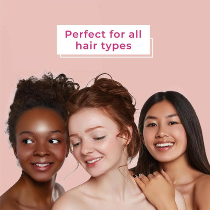 Ninabella Detangler Brush - No Tangle Hair Brush for Women, Fine, Thick and Long Hair - Hairbrush for Wet and Dry Hair, Gentle on the Scalp - Light Blue