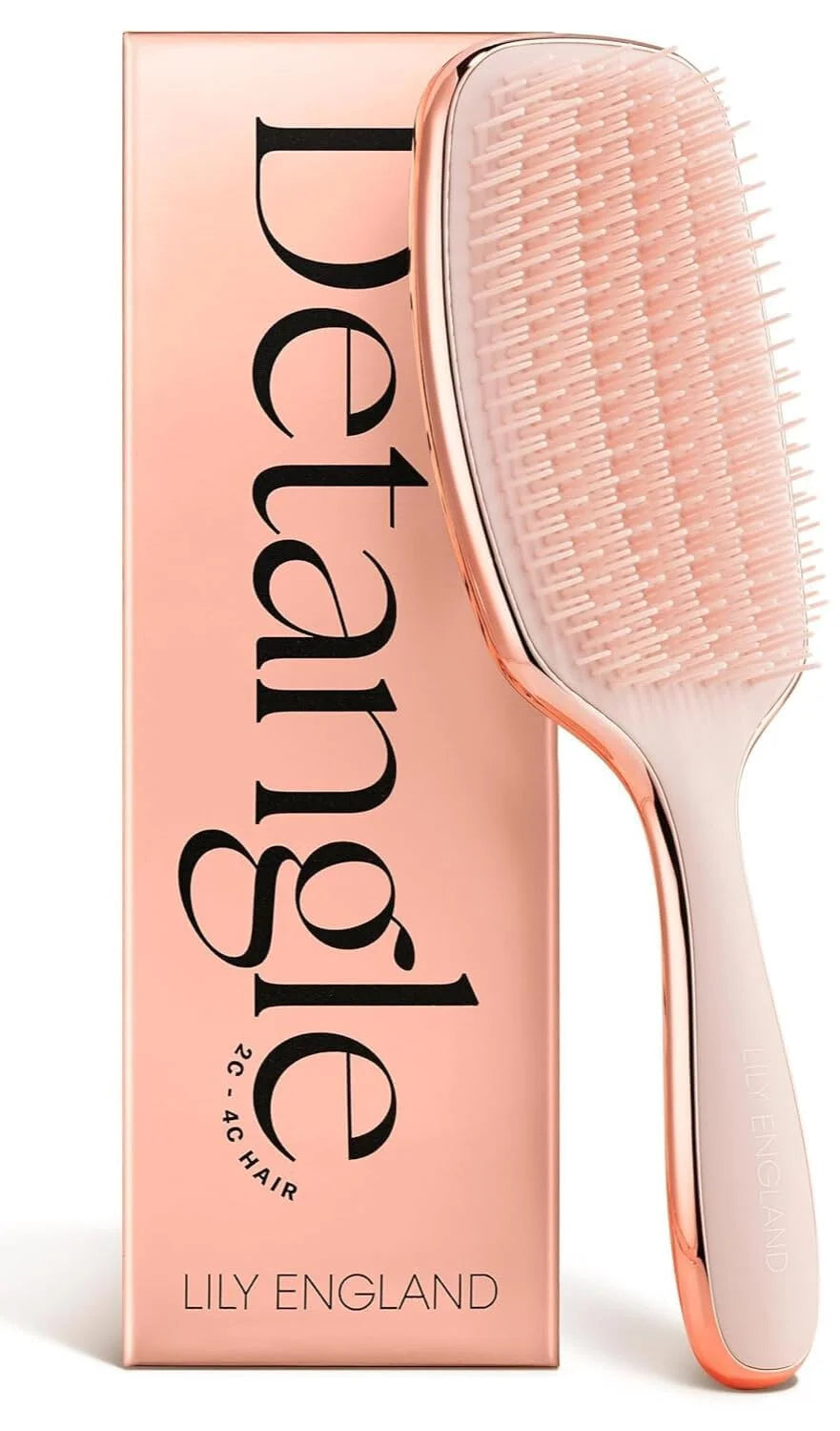 Lily England Detangler Hair Brush for Women for Curly Wet & Dry, Purple