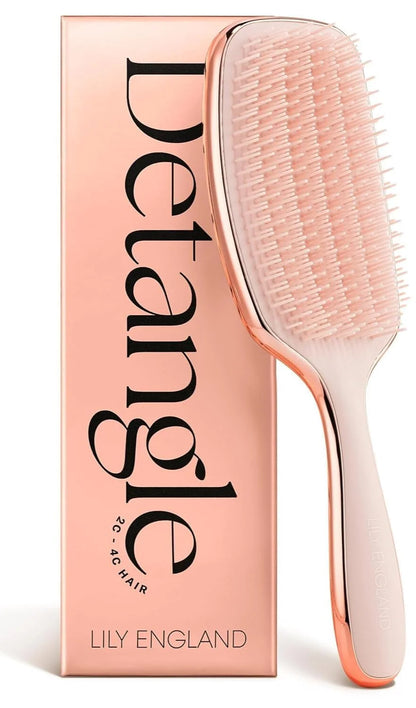 Lily England Detangler Hair Brush for Women for Curly Wet & Dry, Purple