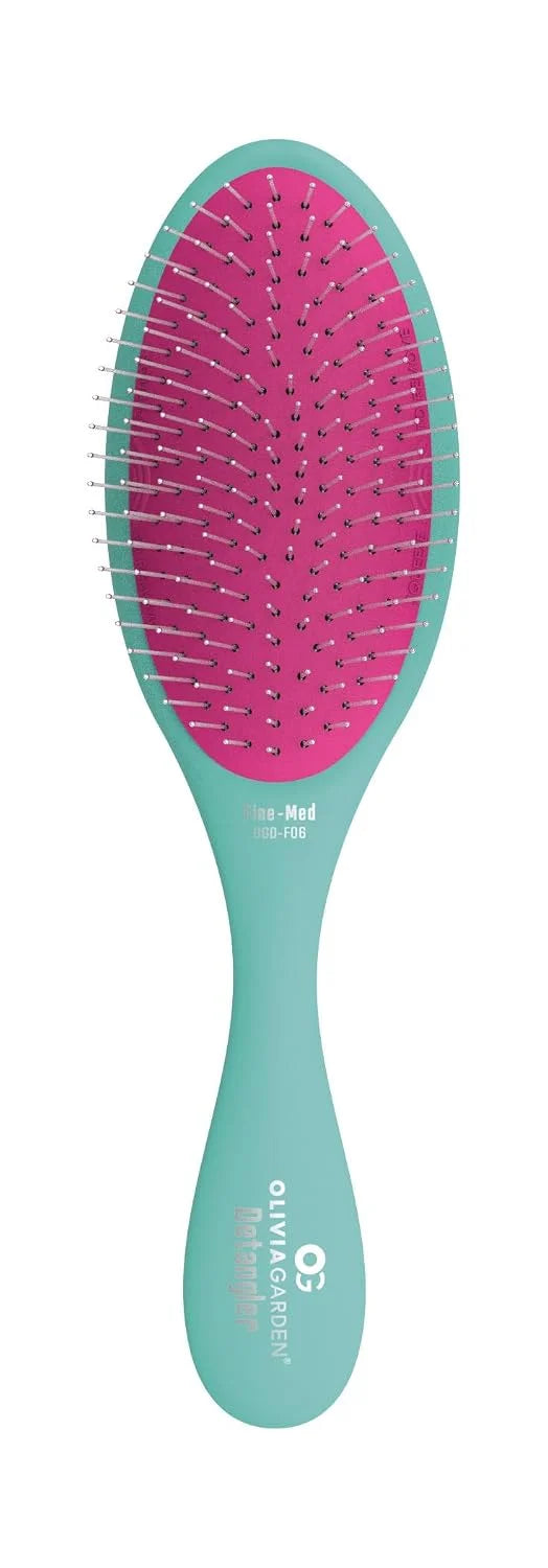 Olivia Garden Aurora Detangler Brush for Wet and Dry Fine to Medium Hair - Detangling Brush for Women, Men, Kids