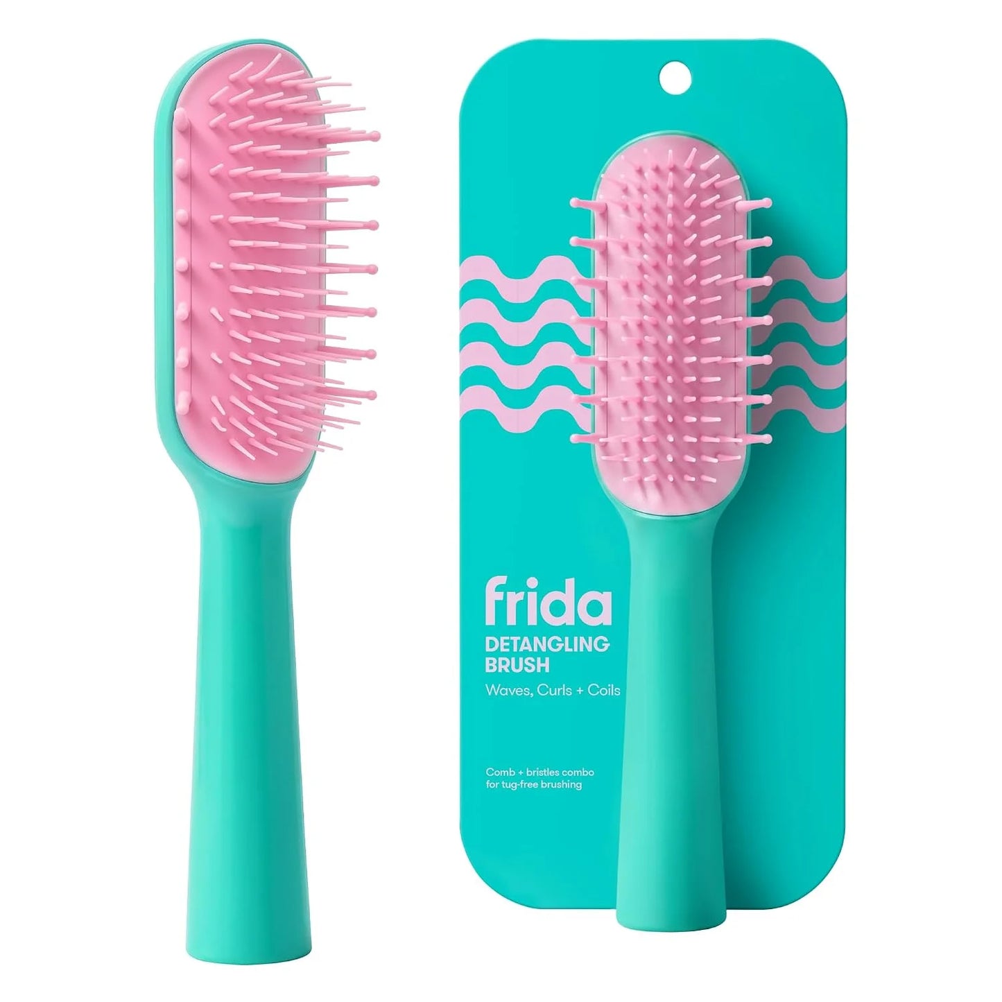 Frida for Kids Curly Hair Brush, Detangling Brush for Curls, Kids