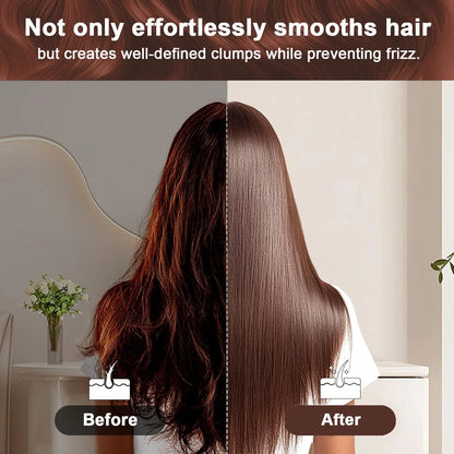 Natural Boar Bristle Hair Brush for Fine Hair - A Great Gift