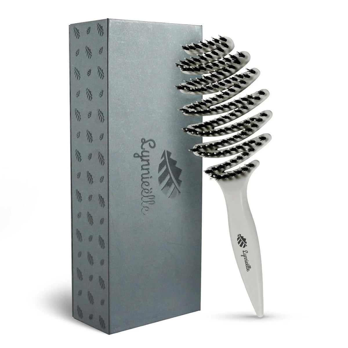 Natural Boar Bristle Hair Brush for Fine Hair - A Great Gift