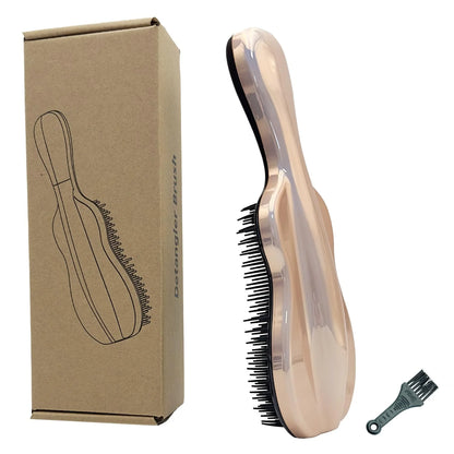 WYNK Detangling Hairbrush Detangler 2 Pack for Adults & Kids, Iridescent