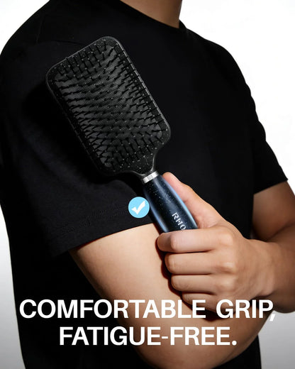 Purple Square Paddle Hair Brush for Women Men's Thin,Short,Thick,Long Hair