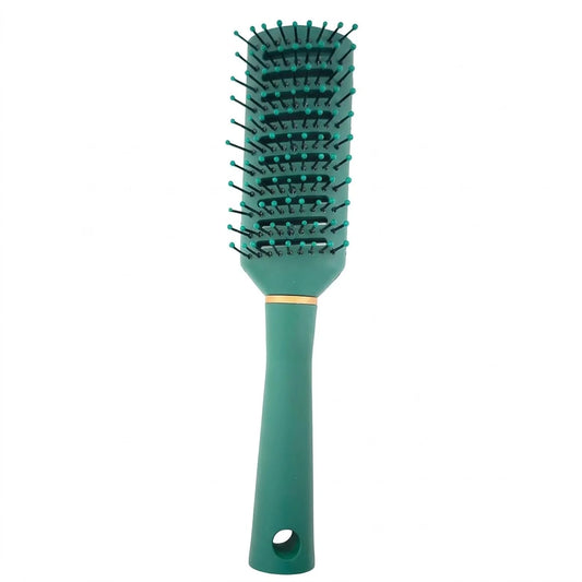 Vent Hair Brush for Women and Men, Detangling Wet Hair Brush with Ball Tipped Bristles for Wet/Dry Hair - All Hair Types with Nylon Bristles, Green, Speed Dry Vent Hair Brushes (Green)