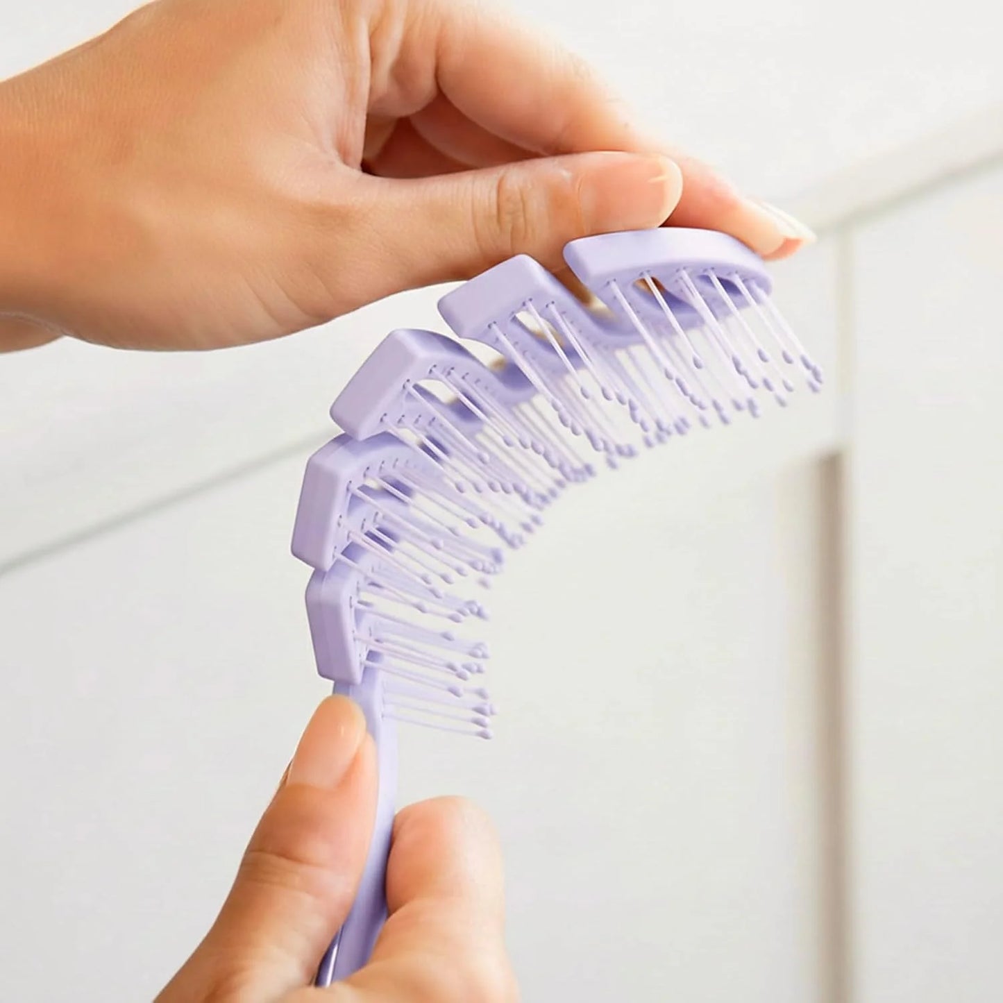 Flex Detangling Hair Brush (BABY BLUE)