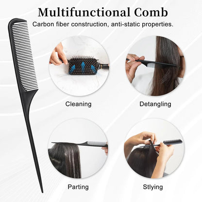 SHINLEA Detangling Brush for Curly Hair, Paddle Detangler Brush for Blow Drying, Wet Dry Hair Brush for Thick Wavy Fine Hair, Soft Nylon Bristle Hairbrush for Women Men Kids