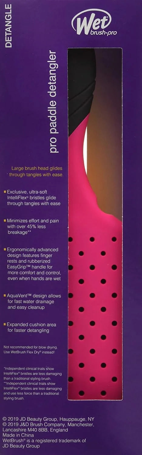 Wet Brush Pro Detangler Brush Paddle - Pink Pc