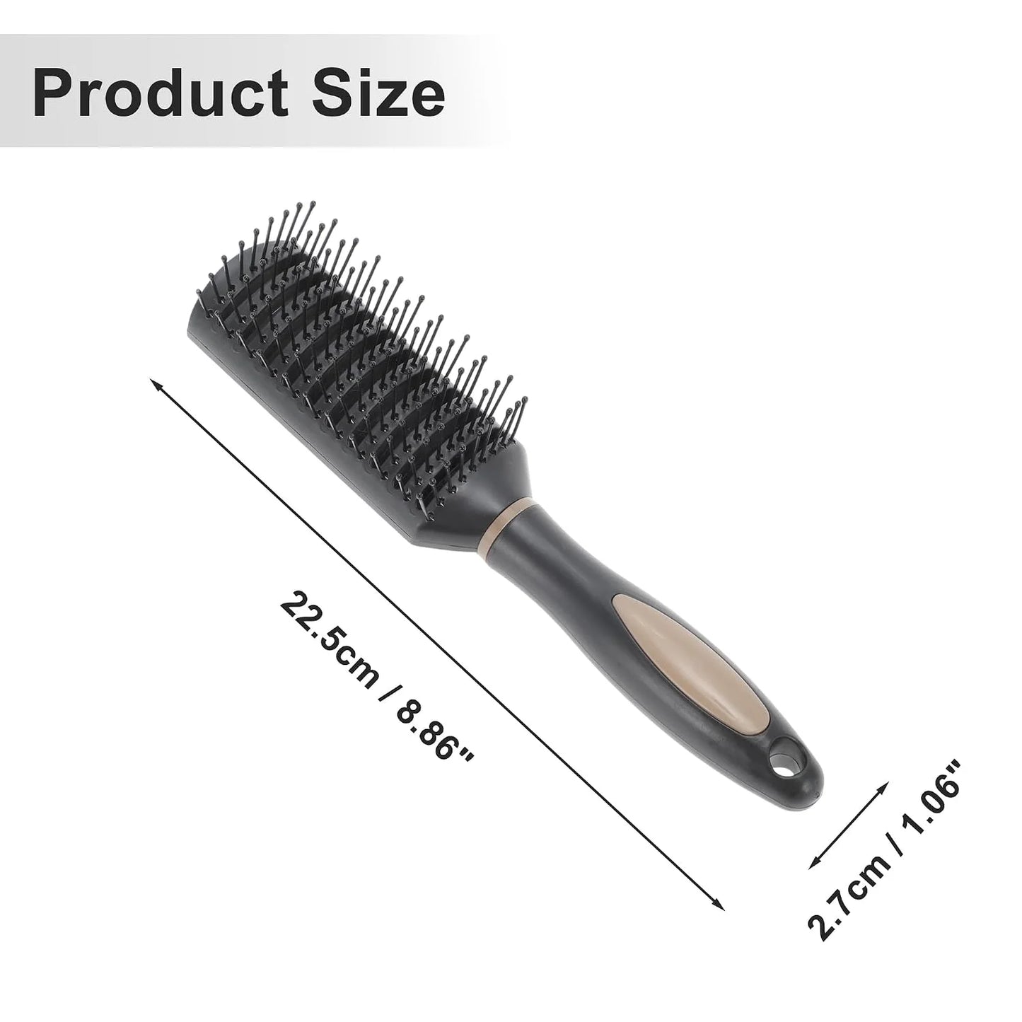 VOCOSTE Vent Hair Brush, Detangling Wet Brush, Green