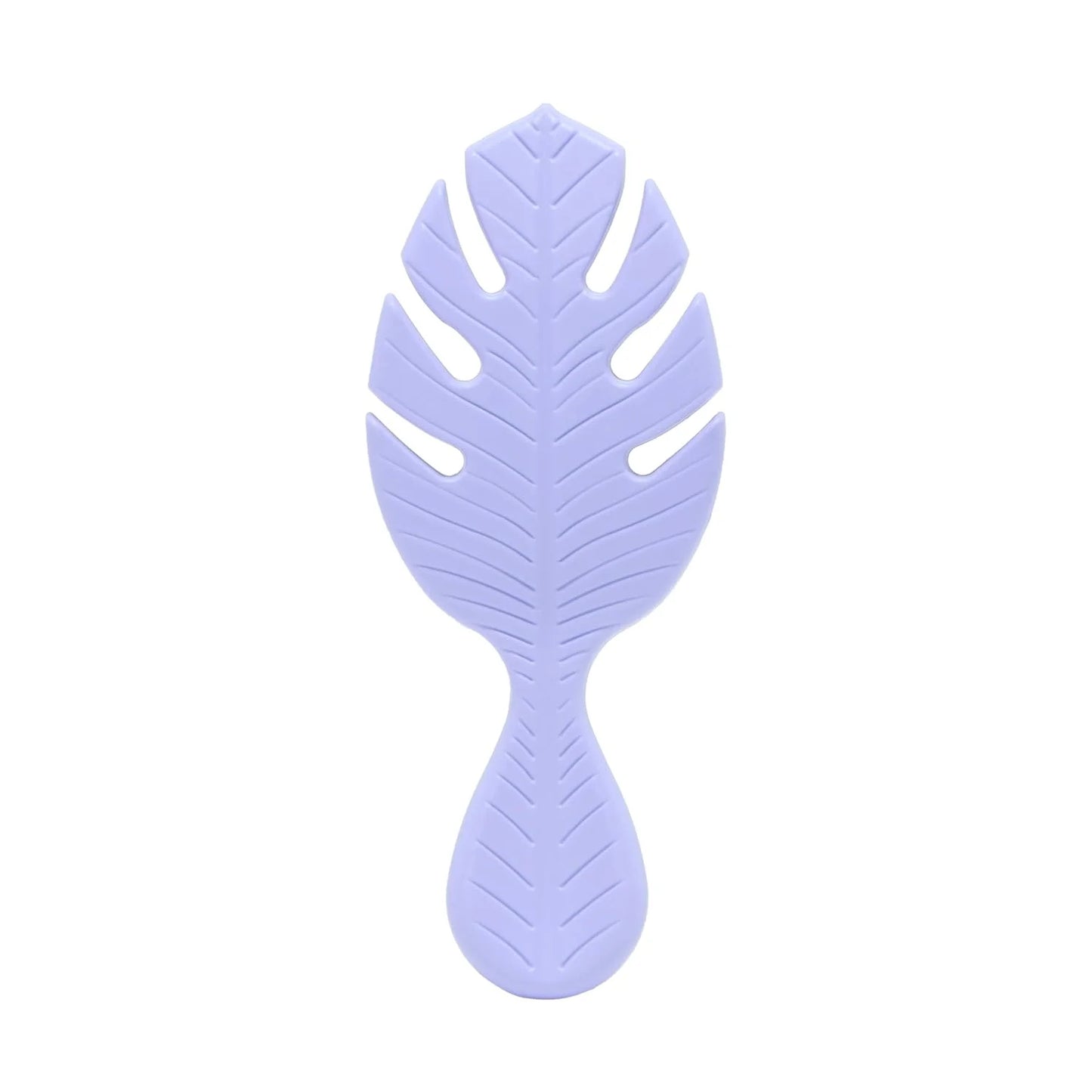 Wet Brush Go Green Mini Detangler, Purple - Detangling Travel Hair Brush - Ultra-Soft IntelliFlex Bristles Glide Through Tangles & Gently Loosens Knots While Minimizing Pain, Split Ends & Breakage