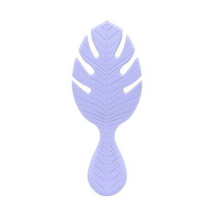 Wet Brush Go Green Mini Detangler, Purple - Detangling Travel Hair Brush - Ultra-Soft IntelliFlex Bristles Glide Through Tangles & Gently Loosens Knots While Minimizing Pain, Split Ends & Breakage