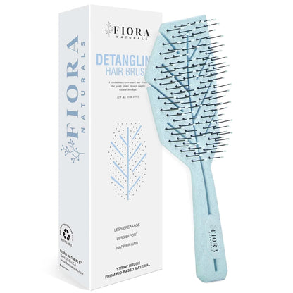Fiora Naturals Detangling Hair Brush for Women, Detangler Hair Brush, Pink