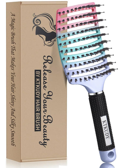 Detangling Brush for Women & Kids, Wet & Dry Hair, All Hair Types