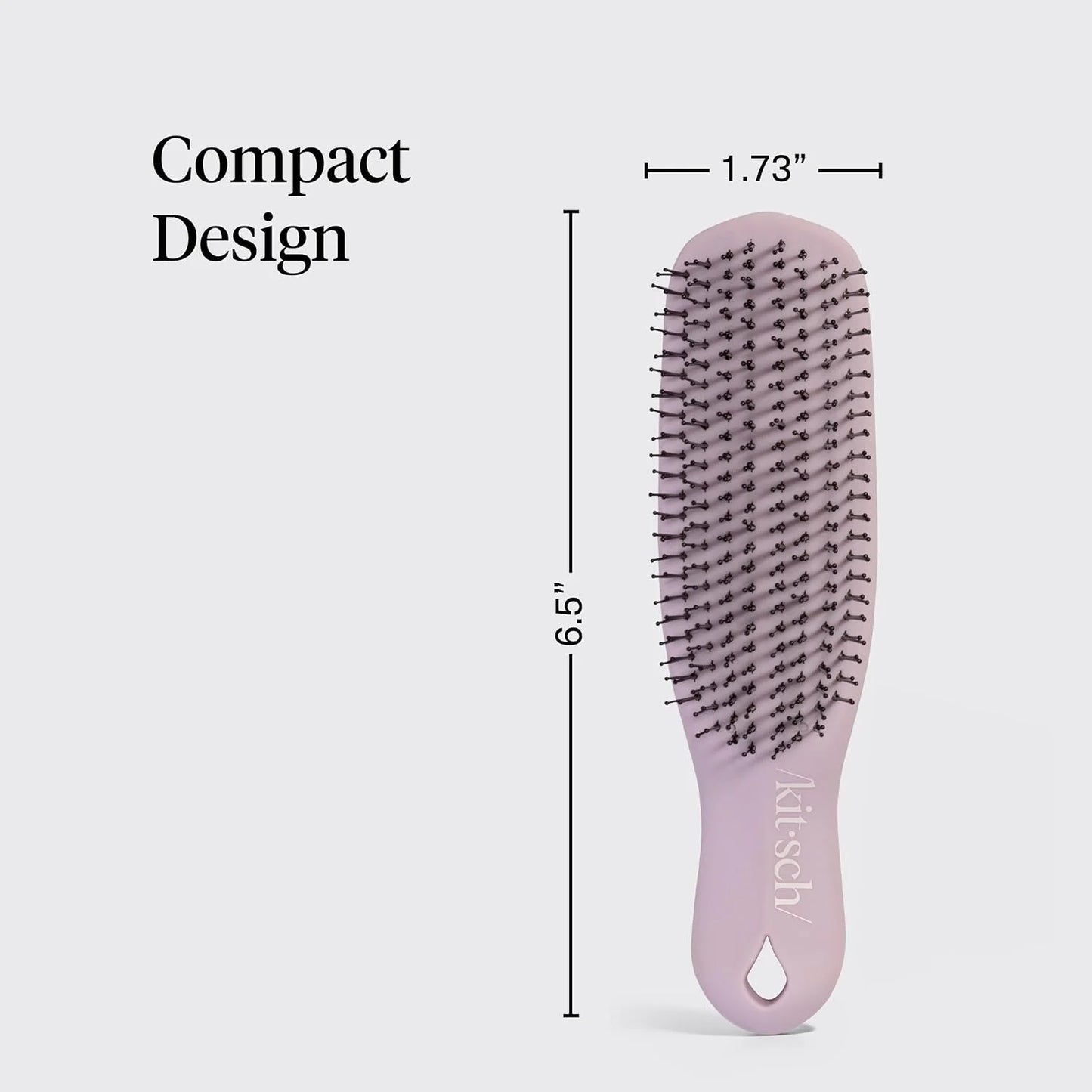Kitsch Scalp Renewal Brush - Hairbrush Scalp Massager - Haze Blue