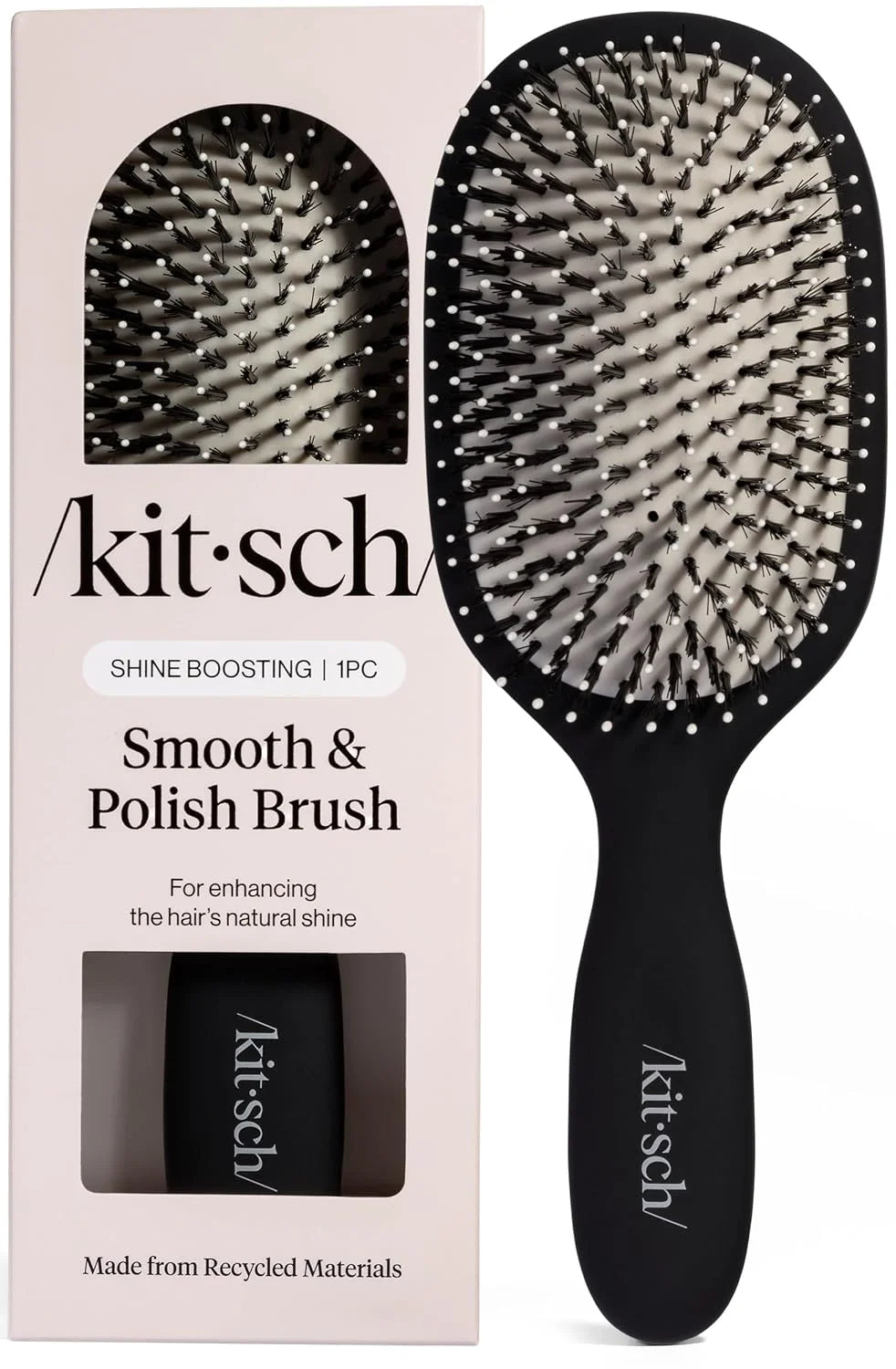Kitsch Smooth & Polish Hair Brushes For Women and Men - Haze Blue