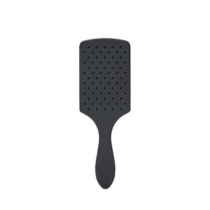 Wet Brush Refresh and Extend Paddle Detangler, Black, Detangling Brush with Infused Charcoal Ultra-Soft IntelliFlex Bristles For All Hair Types, Removes Dirt, Excess Oils & Impurities