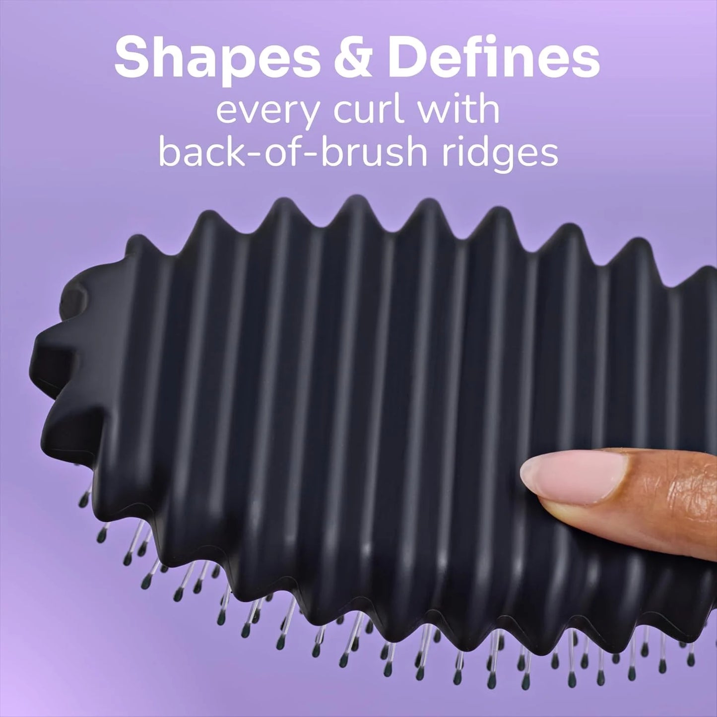Wet Brush Curl Shaper Detangler Brush, Pink, Made for Women, Men & Kids