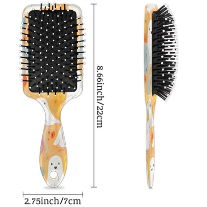 Wet Hair Brush Detangling Hair Brushes for Women Men, Paddle Brush(Retro Leopard Cheetah Animal Print)