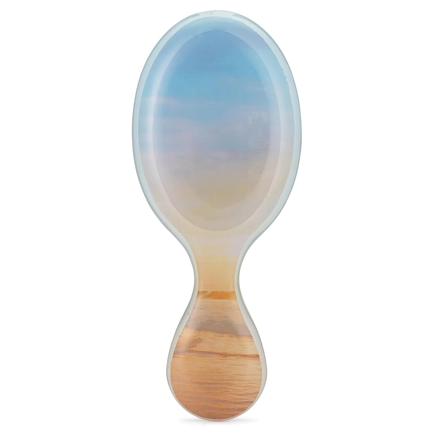 Wet Brush Mini Detangler Hair Brush, Blue (Desert Afterglow) - Detangling Travel Hair Brush - Ultra-Soft IntelliFlex Bristles Glide Through Tangles with Ease - Pain-Free - All Hair Types