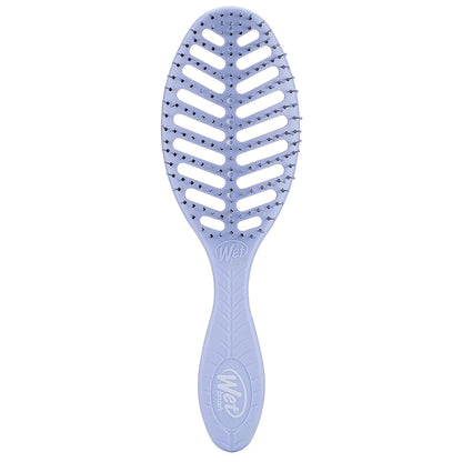 Wet Brush Go Green Speed Dry Hair Brush, Green - Vented Design & Ultra Soft HeatFlex Bristles - Ergonomic Handle Manages Tangle & Uncontrollable Hair - Pain-Free Hair Accessories