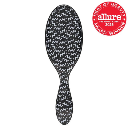 Wet Brush Original Detangler Hair Brush, Hipster Sketch, Ultra-Soft IntelliFlex Bristles, Detangling Bristles Glide Through Tangles (Wet & Dry Hair), Women & Men