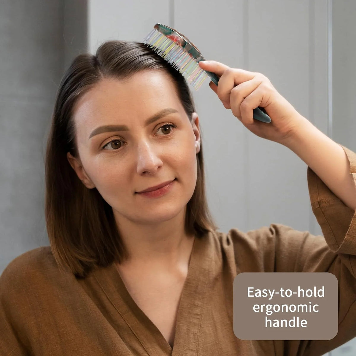 Detangling Wet Hair Brush for Thin or Straight Hair Wet or Dry,Star