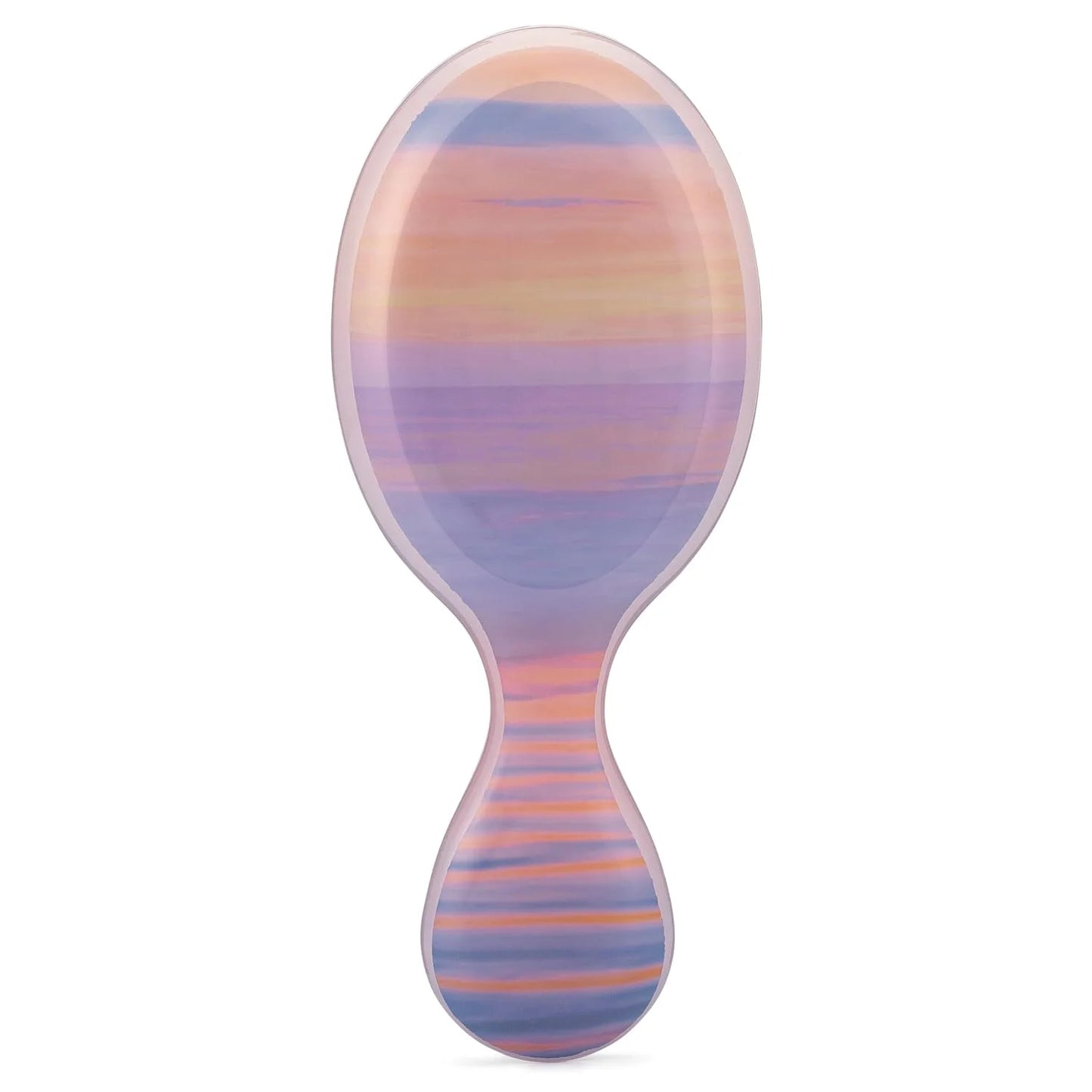 Wet Brush Mini Detangler Hair Brush, Blue (Desert Afterglow) - Detangling Travel Hair Brush - Ultra-Soft IntelliFlex Bristles Glide Through Tangles with Ease - Pain-Free - All Hair Types