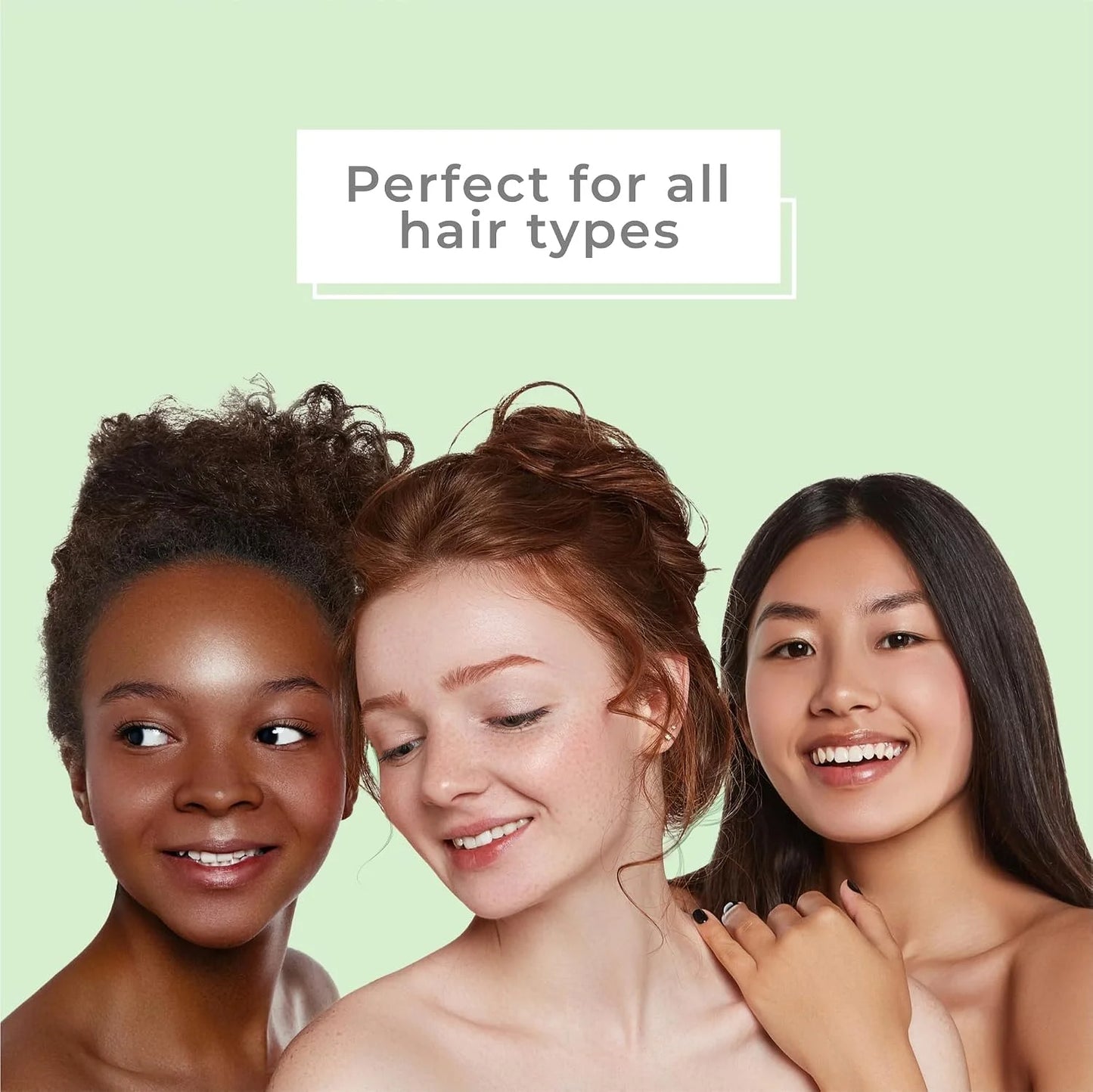 Ninabella Detangler Brush - No Tangle Hair Brush for Women, Fine, Thick and Long Hair - Hairbrush for Wet and Dry Hair, Gentle on the Scalp - Light Blue